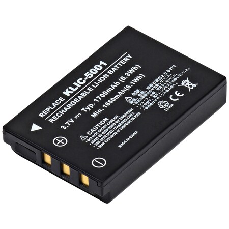 Dantona Replacement Battery for Kodak Easyshare LS743 Digital Camera CAM-KLIC5001P